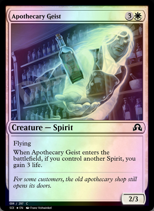 Apothecary Geist FOIL