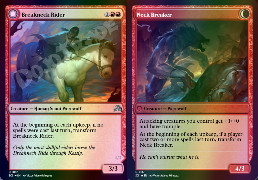 Breakneck Rider FOIL