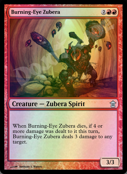 Burning-Eye Zubera FOIL