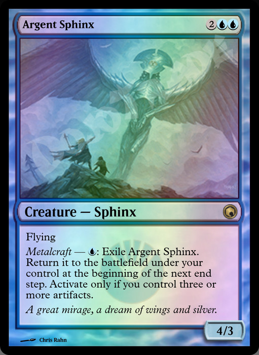 Argent Sphinx FOIL