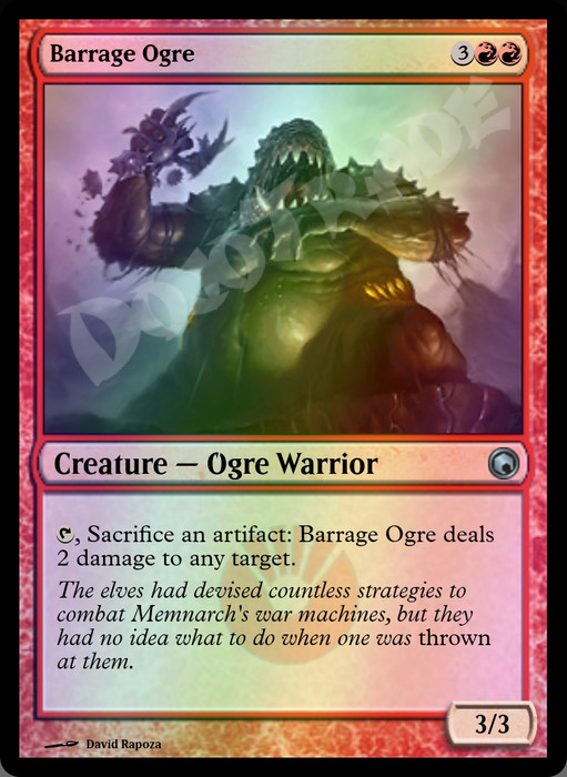 Barrage Ogre FOIL