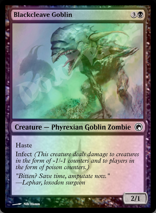 Blackcleave Goblin FOIL