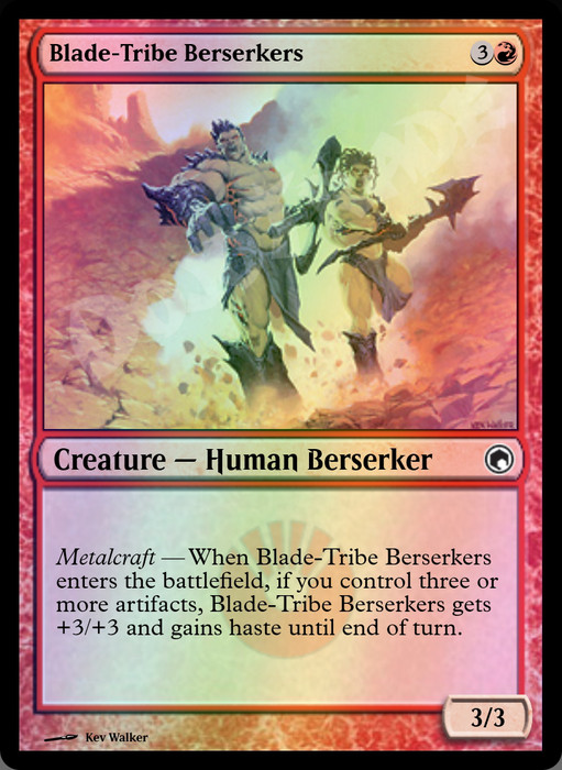 Blade-Tribe Berserkers FOIL
