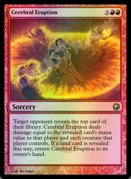 Cerebral Eruption FOIL