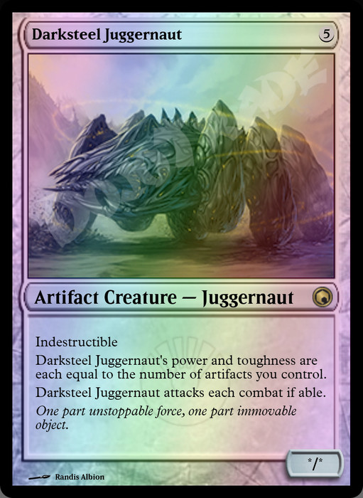 Darksteel Juggernaut FOIL