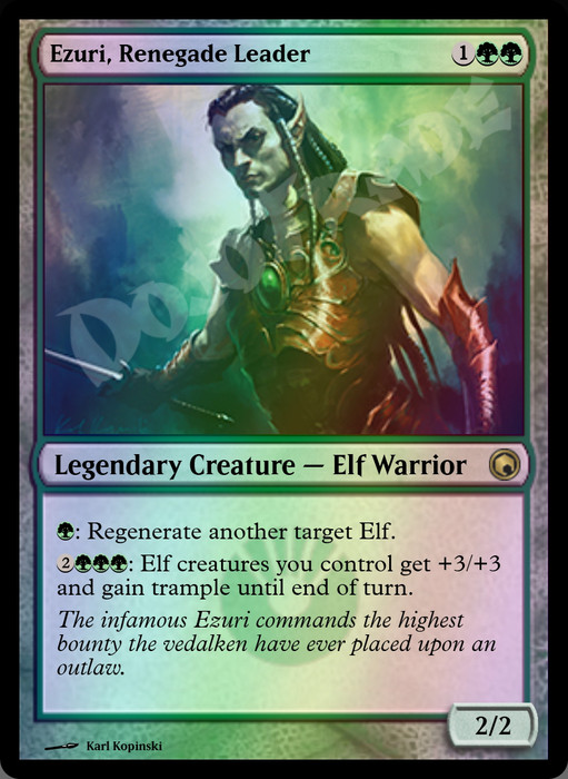 Ezuri, Renegade Leader FOIL