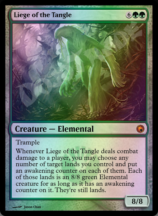 Liege of the Tangle FOIL