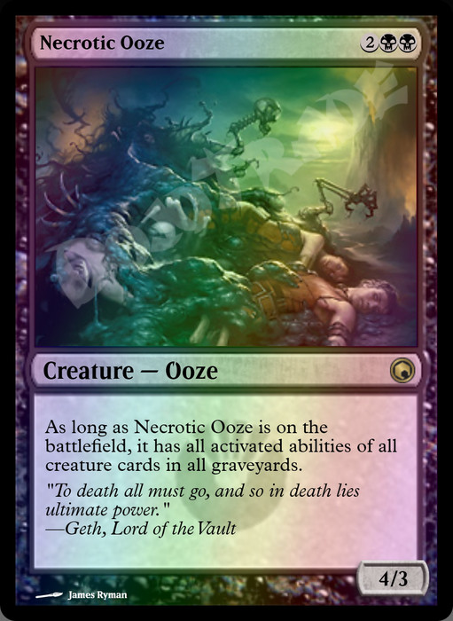 Necrotic Ooze FOIL