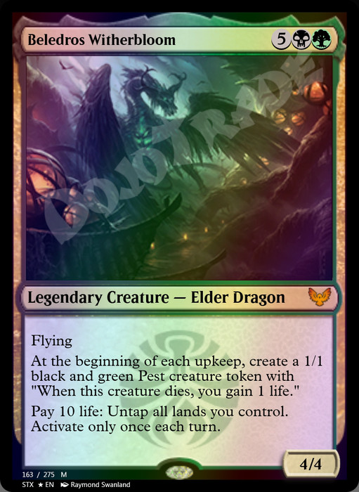 Beledros Witherbloom FOIL