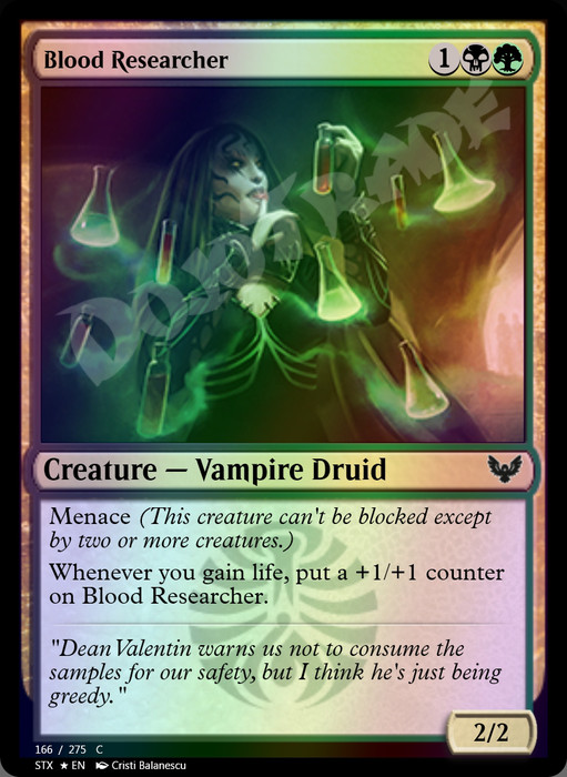 Blood Researcher FOIL