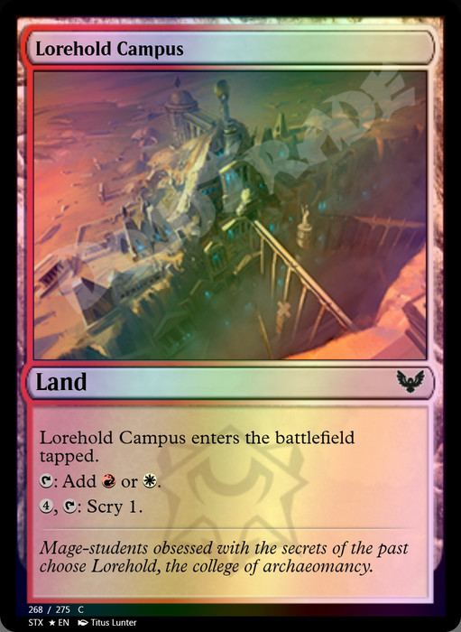 Lorehold Campus FOIL