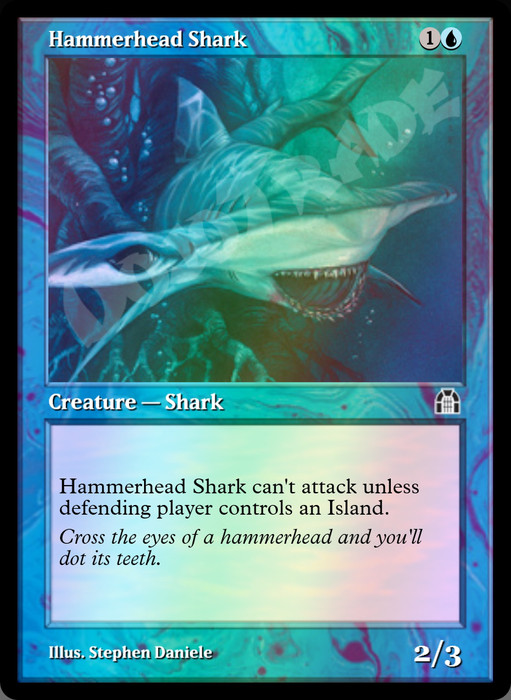 Hammerhead Shark FOIL