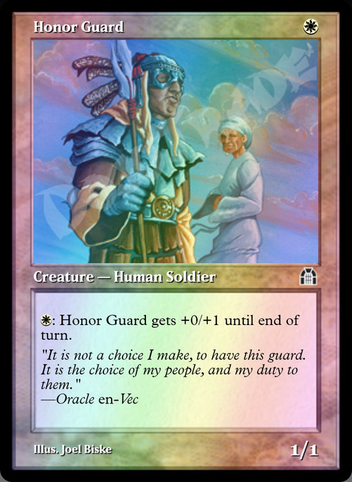 Honor Guard FOIL