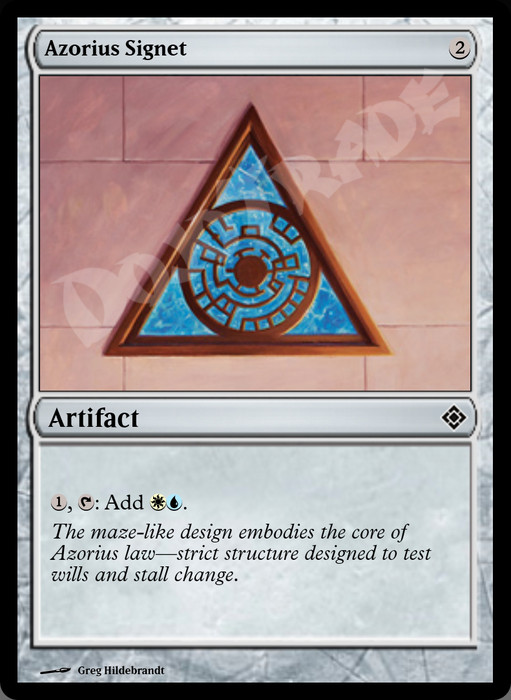 Azorius Signet