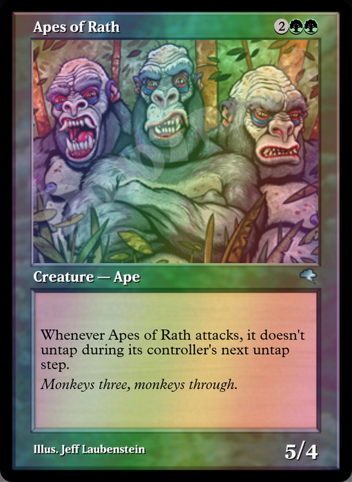 Apes of Rath FOIL