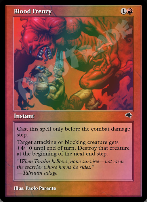 Blood Frenzy FOIL