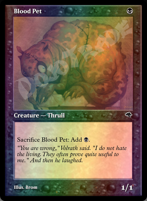 Blood Pet FOIL