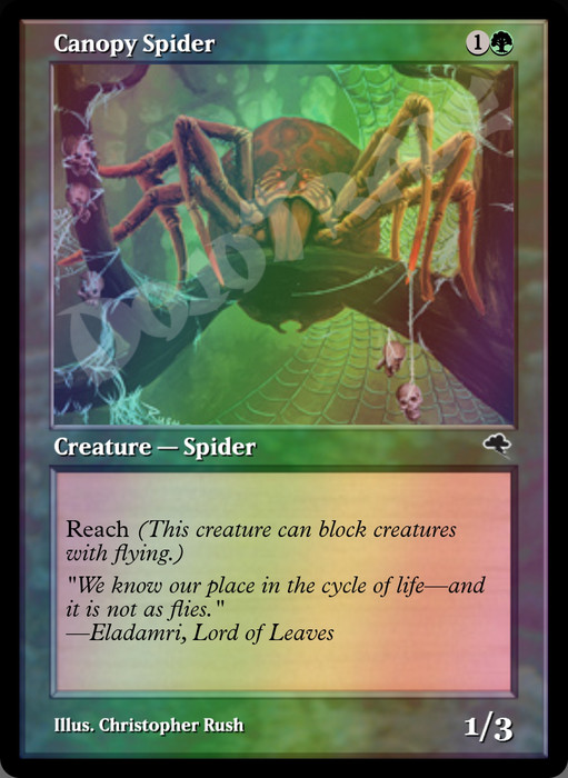 Canopy Spider FOIL