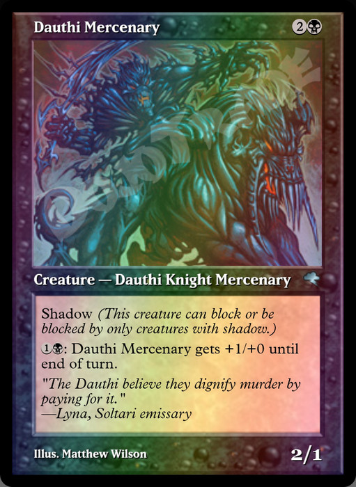 Dauthi Mercenary FOIL