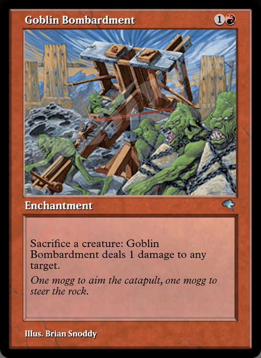 Goblin Bombardment