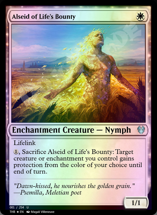 Alseid of Life's Bounty FOIL