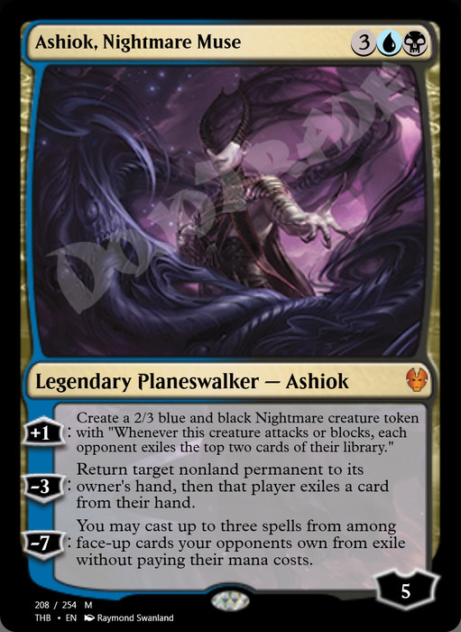 Ashiok, Nightmare Muse FOIL