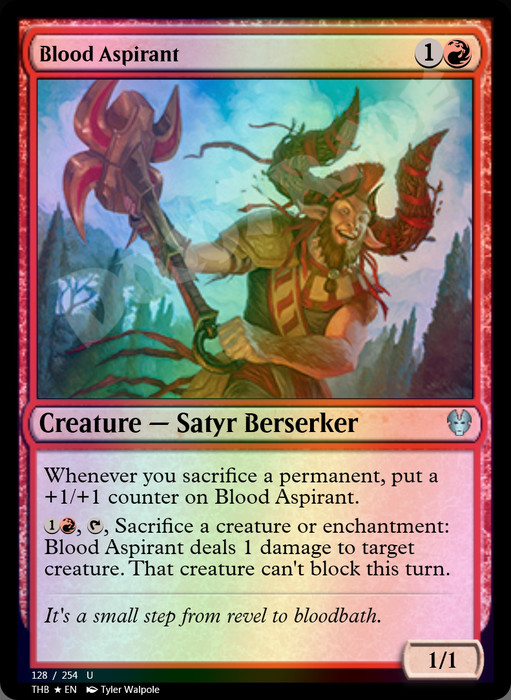 Blood Aspirant FOIL