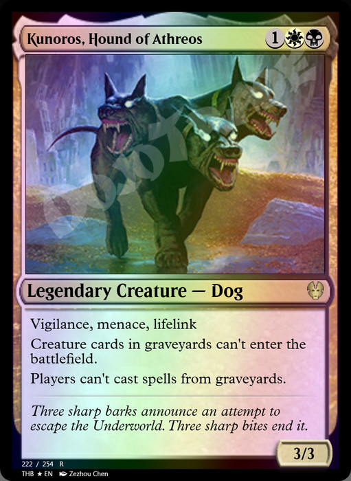 Kunoros, Hound of Athreos FOIL