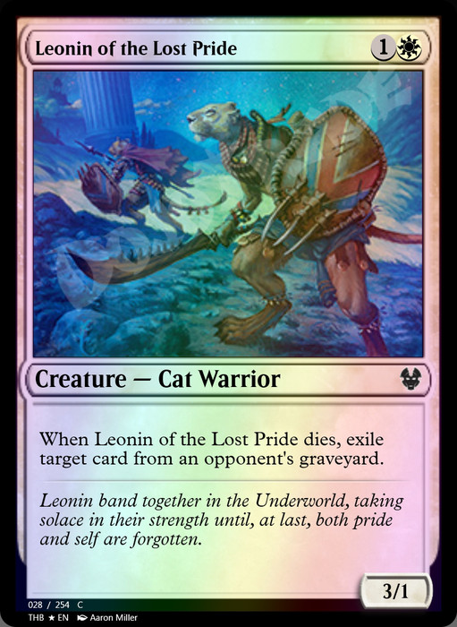 Leonin of the Lost Pride FOIL