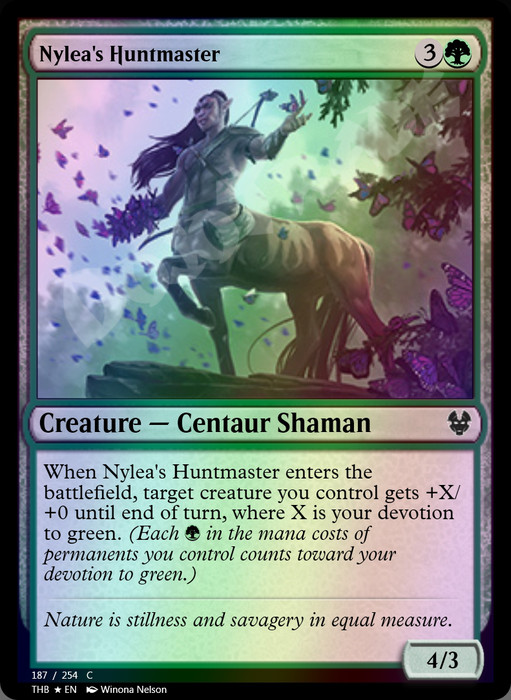 Nylea's Huntmaster FOIL