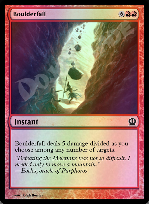 Boulderfall FOIL