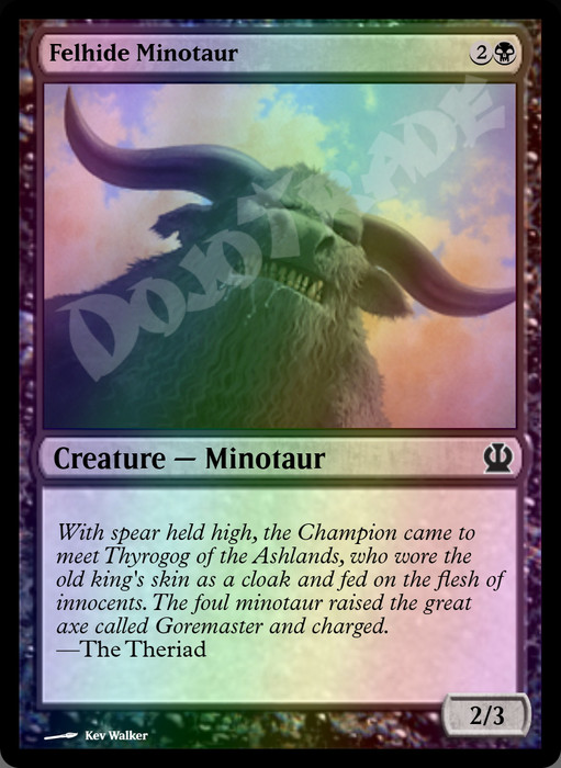 Felhide Minotaur FOIL