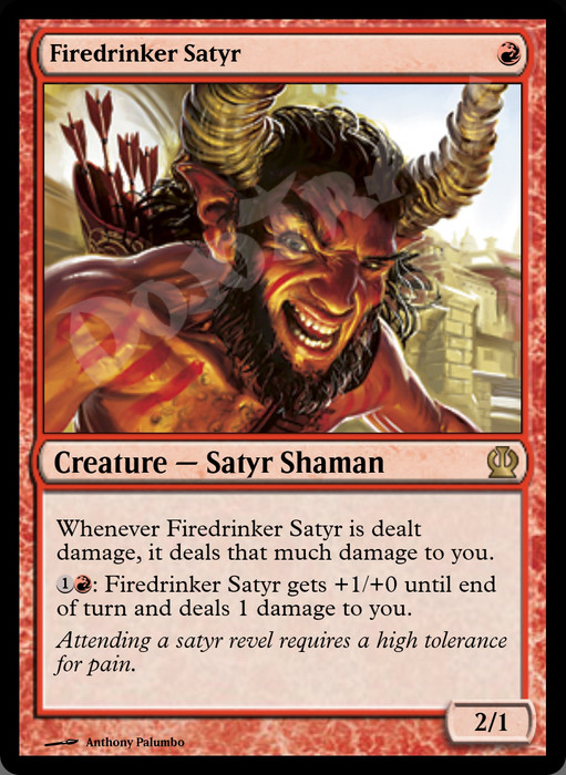 Firedrinker Satyr