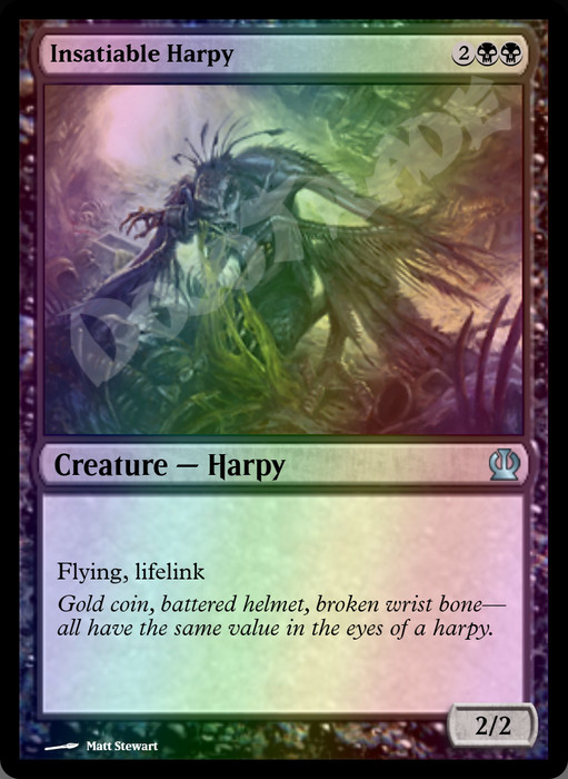 Insatiable Harpy FOIL