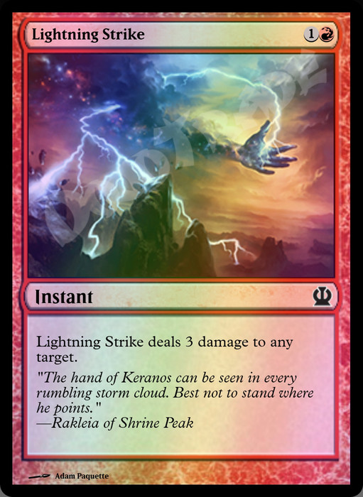 Lightning Strike FOIL