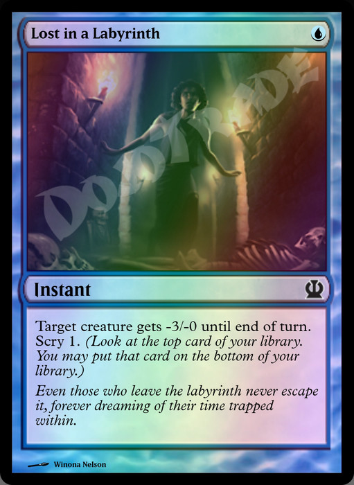 Lost in a Labyrinth FOIL