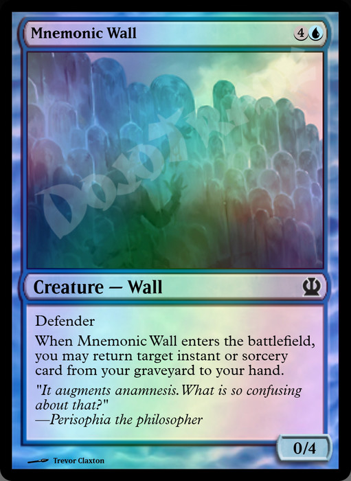 Mnemonic Wall FOIL