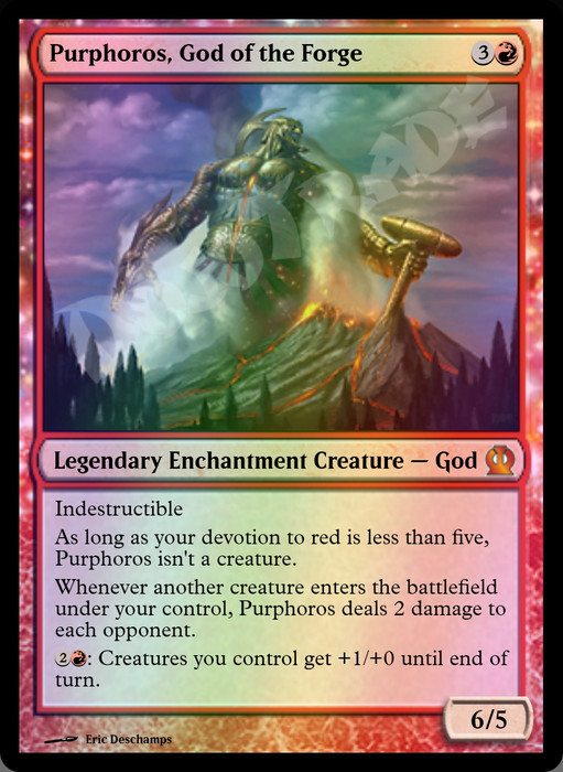 Purphoros, God of the Forge FOIL