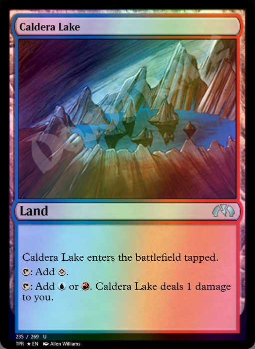 Caldera Lake FOIL