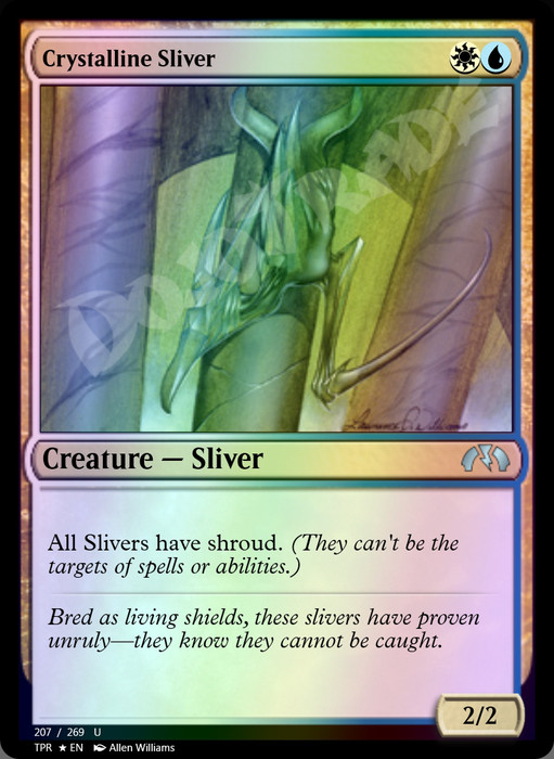 Crystalline Sliver FOIL