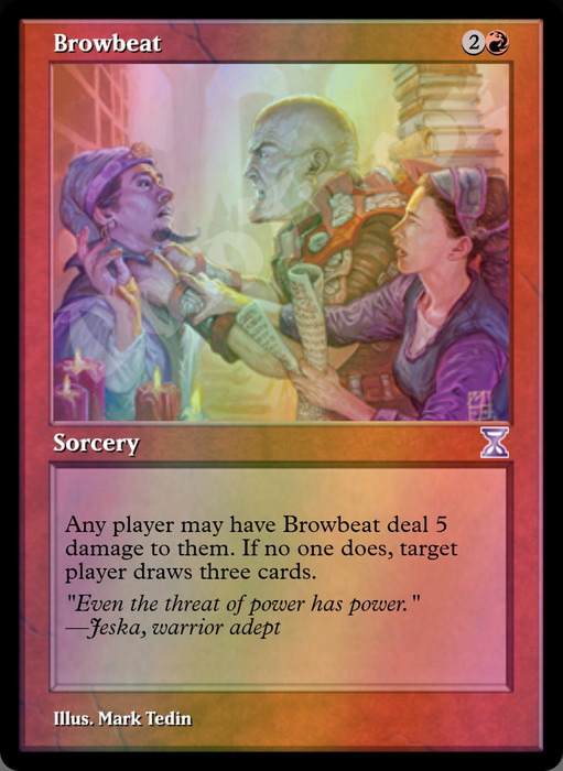 Browbeat FOIL