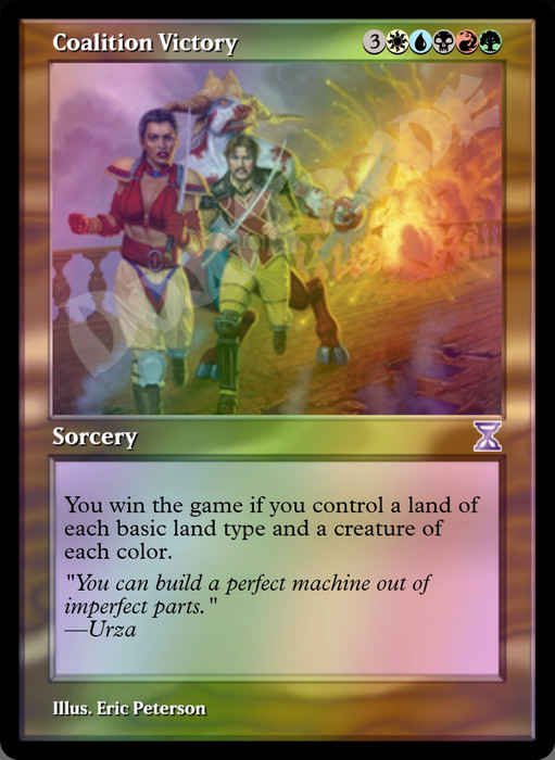 Coalition Victory FOIL