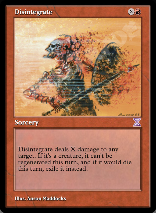 Disintegrate