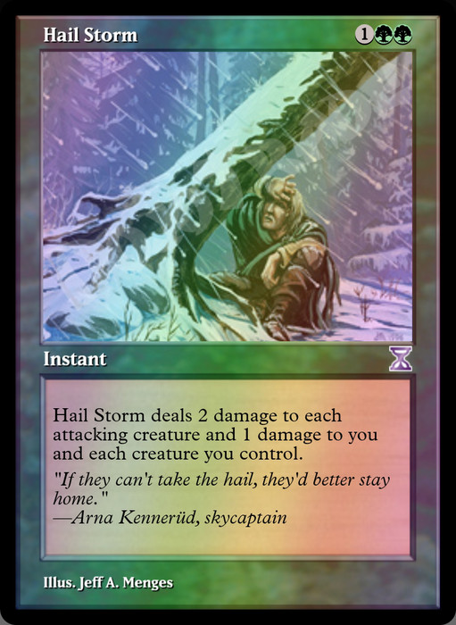 Hail Storm FOIL