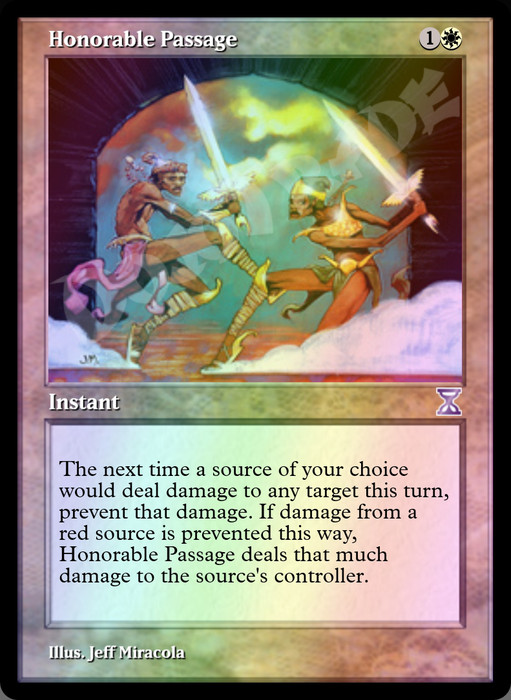 Honorable Passage FOIL