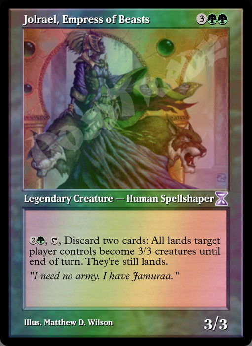 Jolrael, Empress of Beasts FOIL