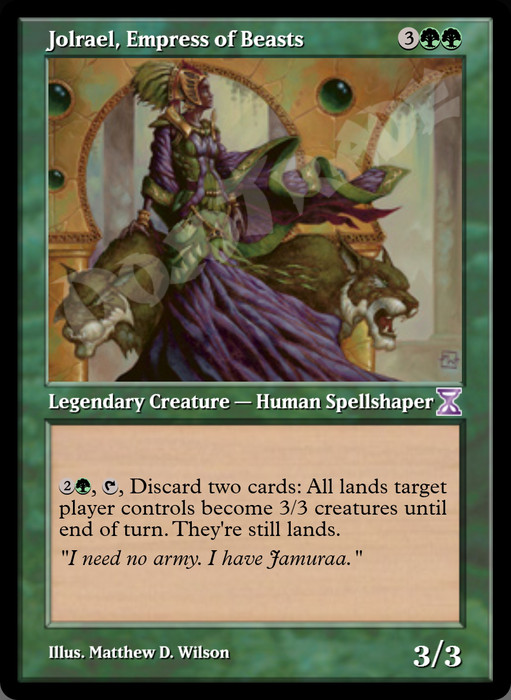 Jolrael, Empress of Beasts