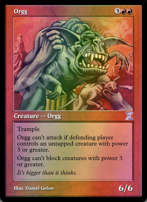 Orgg FOIL