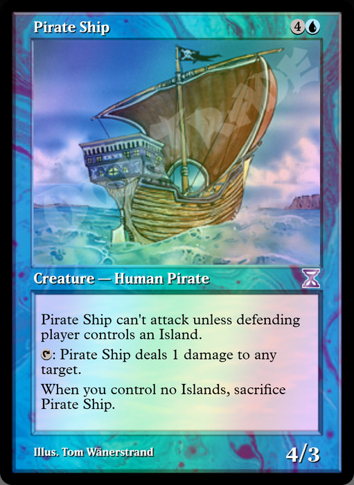 Pirate Ship FOIL