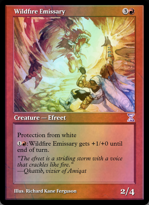 Wildfire Emissary FOIL